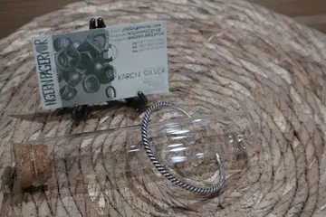 240 [일품] 카렌 실버/뱅글/태국 구매