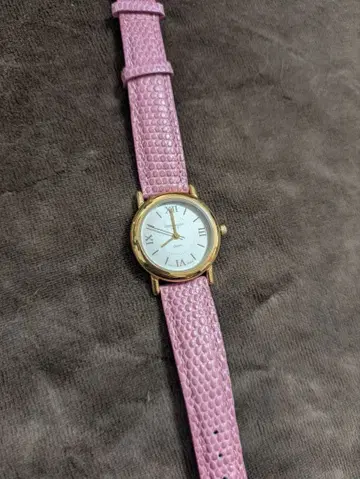 피에르 라니에 아날로그 손목시계 핑크