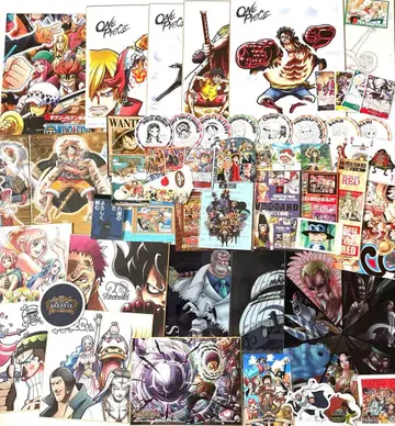ONE PIECE 굿즈 혜택 종이류 등 50점 이상 묶음 판매