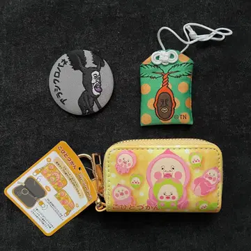 코비토즈칸 키케이스 캔뱃지 자수 부적