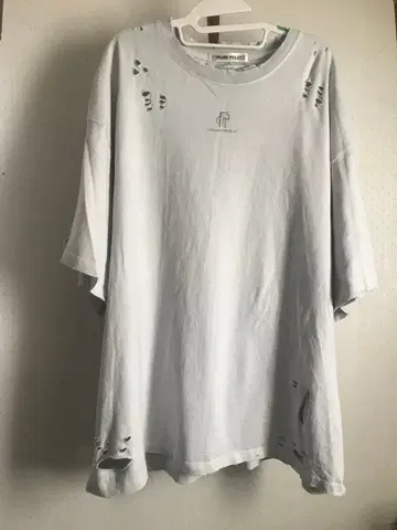 플랜크 프로젝트 데미지 피그먼트 T셔츠