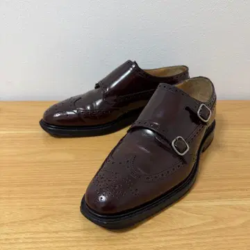 처치 MONKTON 더블 몽크 브라운 가죽 70 (약 26cm)