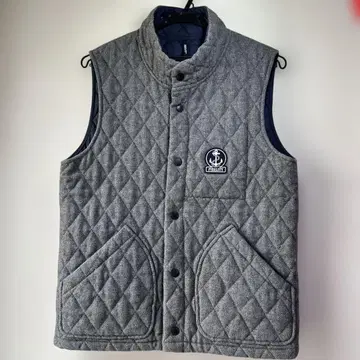 FIDELITY 그레이 퀼팅 베스트