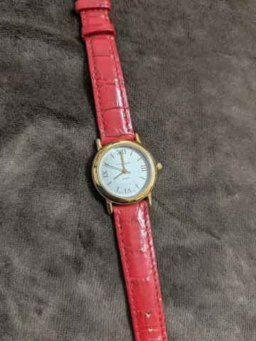 피에르 라니에 아날로그 손목시계 레드