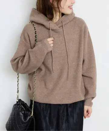 SLOBE IENA 에어리 니트 후디