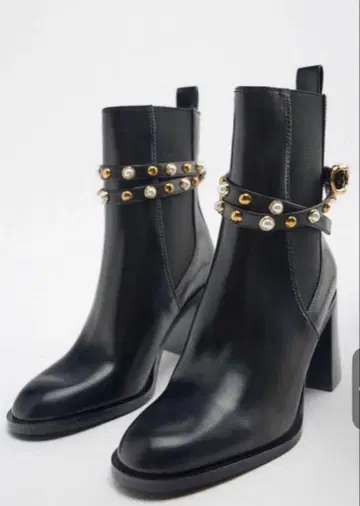 ZARA 자라 부츠 사이드 고어