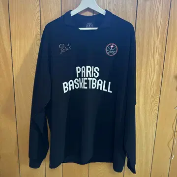 PARIS BASKETBALL 긴팔 티셔츠 블랙 유니폼 T