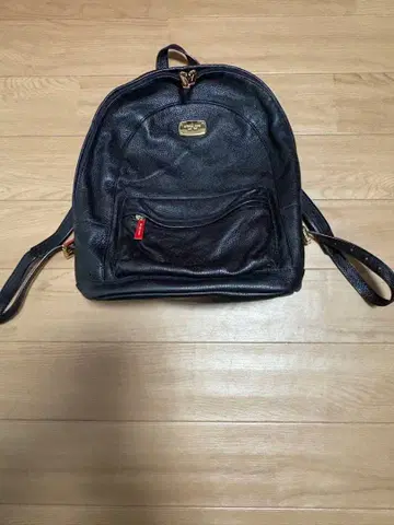 마이클코어스 가죽 블랙 백팩