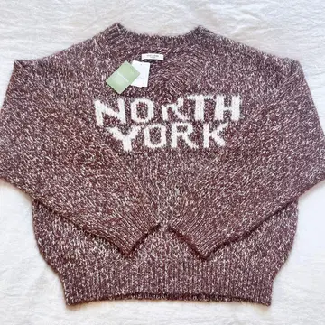 FREAK'S STORE 멜란지 V넥 로고 니트 [ 한정판 전개 ]