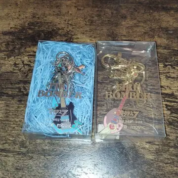 마크로스7 Fire Bomber 바사라 기타 x 베이스 키링