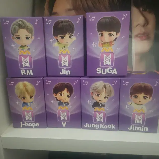 BTS 맥도널드 피규어 새상품