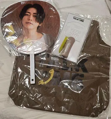 카메나시 카즈야 TALKtoME 응원봉, 부채, 토트백