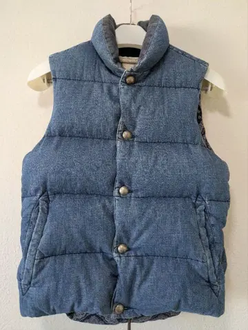 REMI RELIEF/레미 레리프 데님 다운 베스트