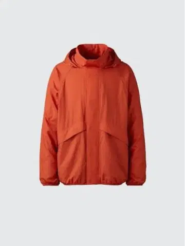 UNIQLO 라이트웨이트 스탠드 블루종 XL 오렌지