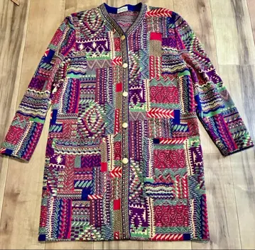 프랑스제 유로 빈티지 DEVERNOIS 니트 롱 가디건