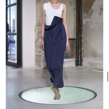 [ Mame Kurogouchi ] 드로우 스트링 스커트