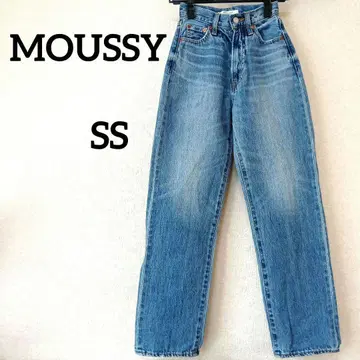 MOUSSY 마우지 하이웨스트 스트레이트 데님 팬츠 23