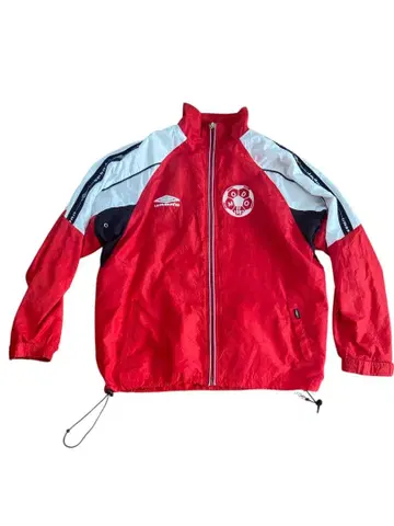즉시 구매 OK 90s Umbro 나일론 자켓 드로 코드 포함
