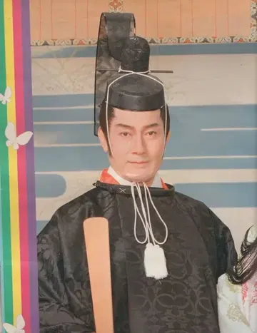 쿠리츠카 아사히 주연 [겐지 에마키 하나노 이노치와] 무대 포스터