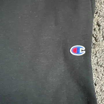 Champion 블랙 조거 팬츠