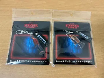 기묘한 이야기 아크릴 키링 스티브 더스틴 코믹콘