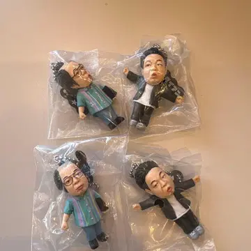 다이앤 유스케 피규어 4개 세트 키링