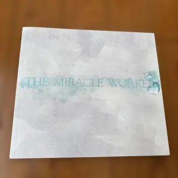 THE MIRACLE WORKER 팜플렛 기적의 사람 타카하타 미츠키