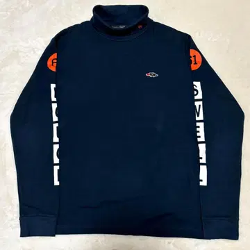 러프앤스웰 네이비 터틀넥 셔츠 XL