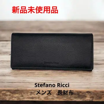 미사용 새상품 Stefano Ricci 블랙 장지갑 박스형