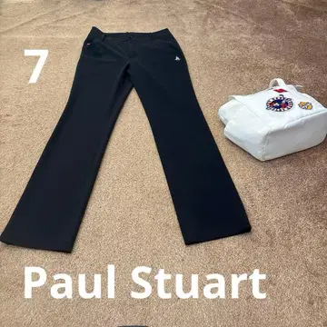 폴 스튜어트 스포츠 로고 골프 팬츠 블랙 사이즈 7