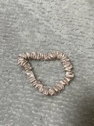 실크 헤어 스크런치 실크 100% 여성용