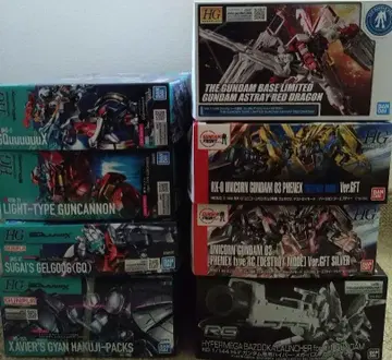 HGRG 건담 프라모델 세트 8점 모음