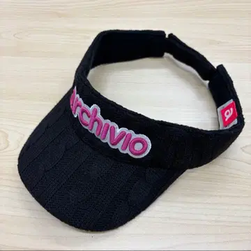 아르치비오/ 니트 선바이저 블랙