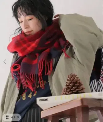 JOURNAL STANDARD relume 아크릴 체크 스톨