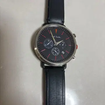 폴 스미스 크로노그래프 손목시계 네이비