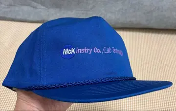 레어 트래커 캡 블루 데드스탁 파랑 자수 퍼플