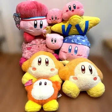 커비 와돌디 봉제 인형 묶음 판매