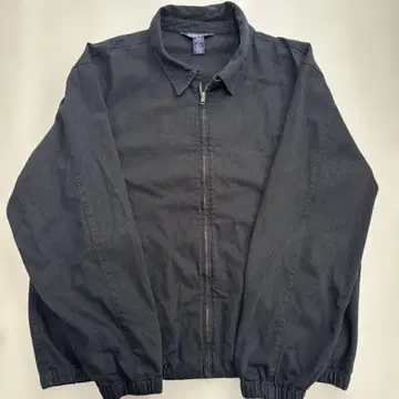 90s 랜즈 엔드 블랙 자켓 XL