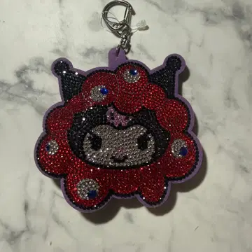 산리오 쿠로미 맥맥 키라키라 가죽 키링 만박