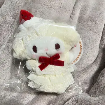 산리오 마이멜로디 마스코트 백참 (숏 케이크)