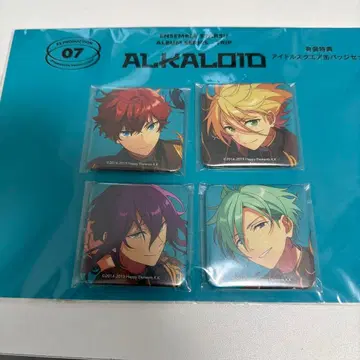 앙상블 스타즈 ALKALOID 스퀘어 캔뱃지