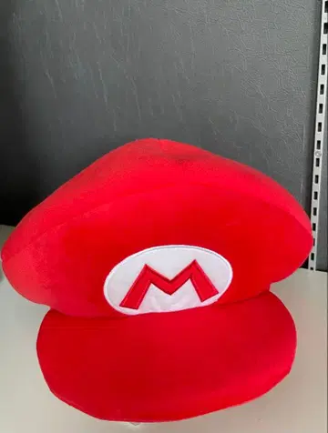 마리오 봉제 인형 햇