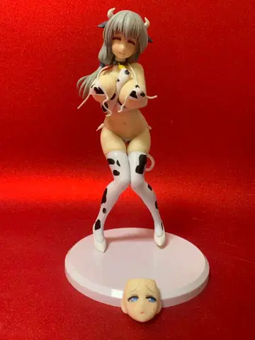 소 코스튬 탈부착 얼굴 부품 포함 피규어