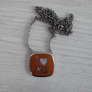 I GLF 목걸이 Silver 925