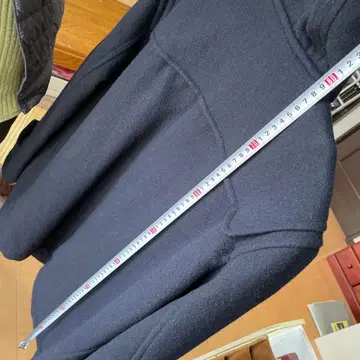 더플 코트 여성용 색상:다크 네이비 중고품