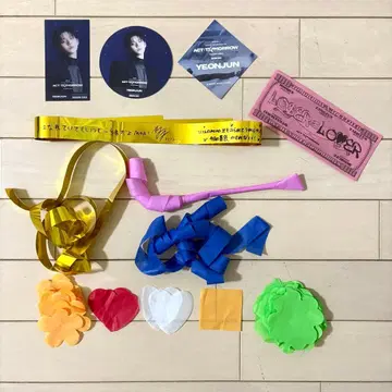 TXT 관람차 기념 탑승권 & 주방 자동차 코스터 외 (영준)