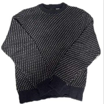 USA제 바즈아이 니트 L 하트 무늬