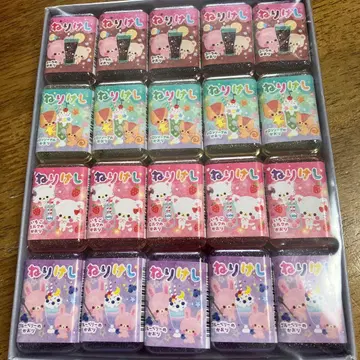 새상품 트윙클 스위트 네리케시 40개 네리 지우개