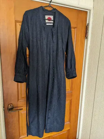 MARLING & EVANS 다크 블루 롱 원피스