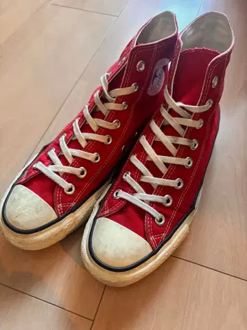 컨버스 올스타 HI 재팬 모델 레드